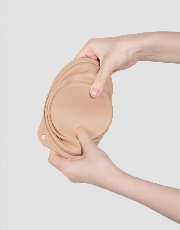Flexible silicone springs back into shape after every fold.