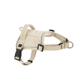 Quick-fit no pull dog harness in beige