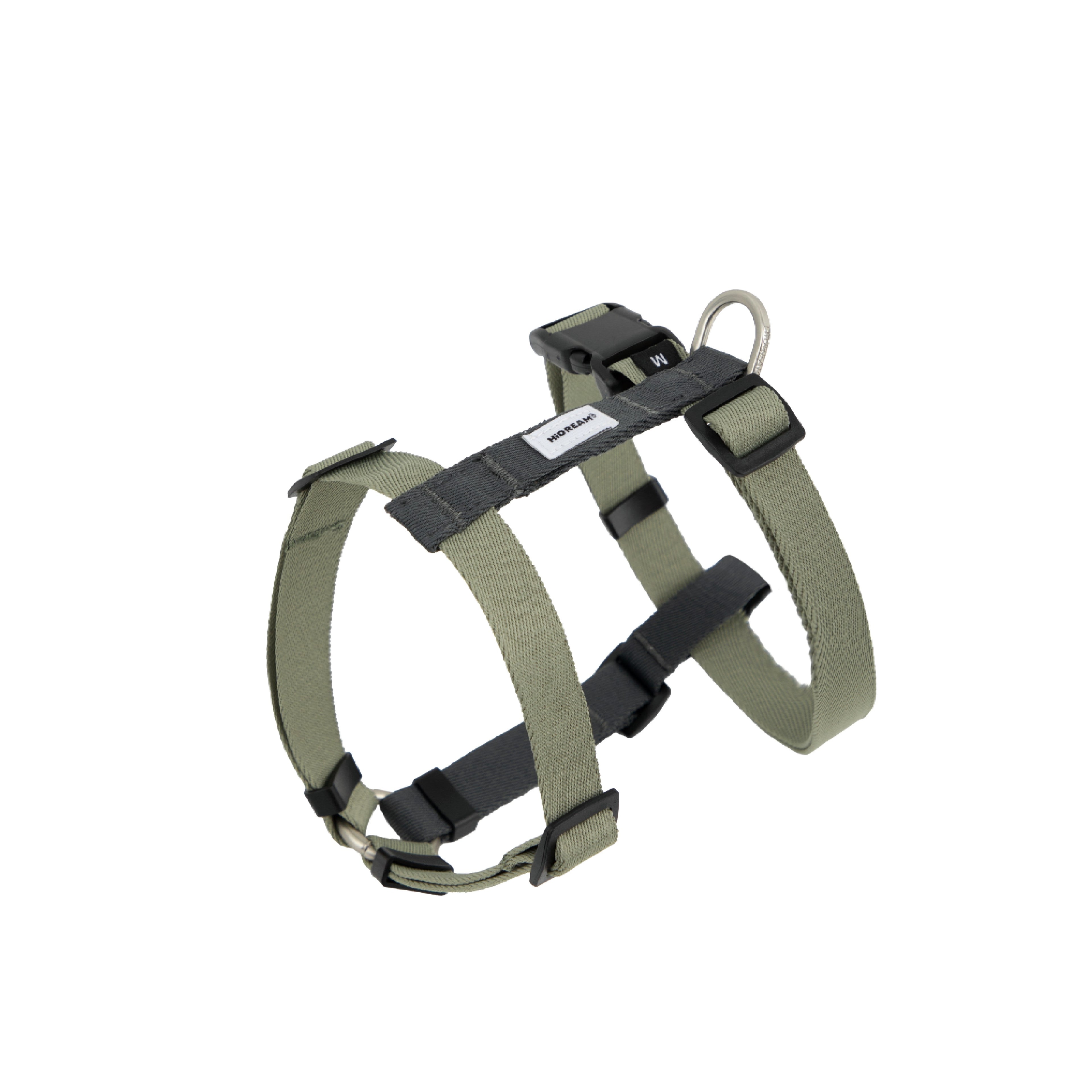 Adjustable H-style dog harness for small and medium dogs